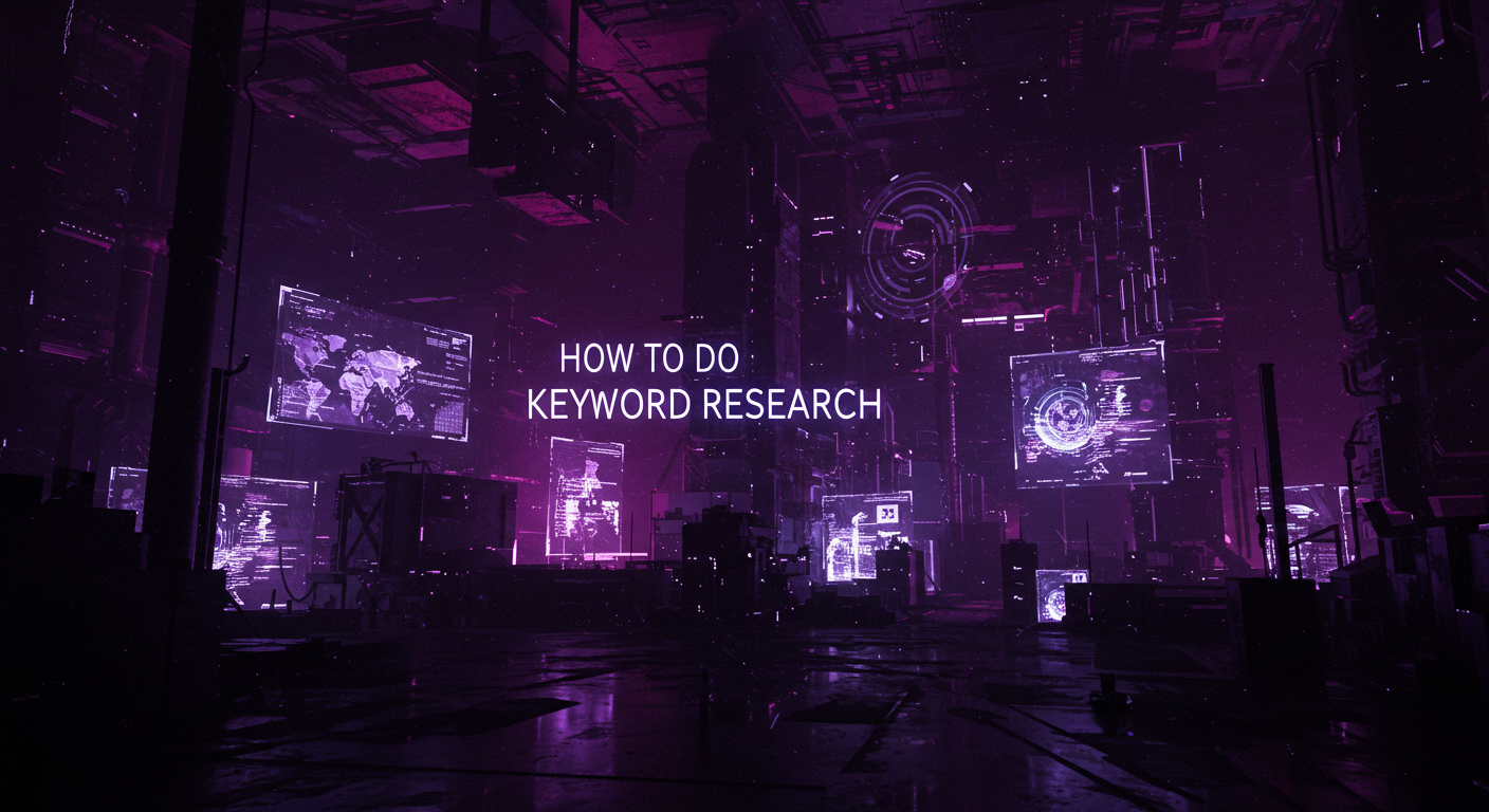 how to do keyword research